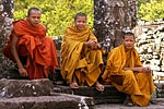 Cambodge Angkor moines