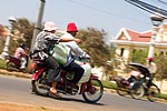 Cambodge Phnom Phen moto