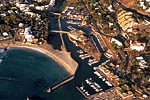 La Réunion port de Saint Gilles vue aerienne