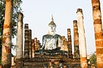 thailande sukhotai temple michel bordieu reportage photographe