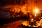 Thailande Chiang Rai fumeuse d'opium